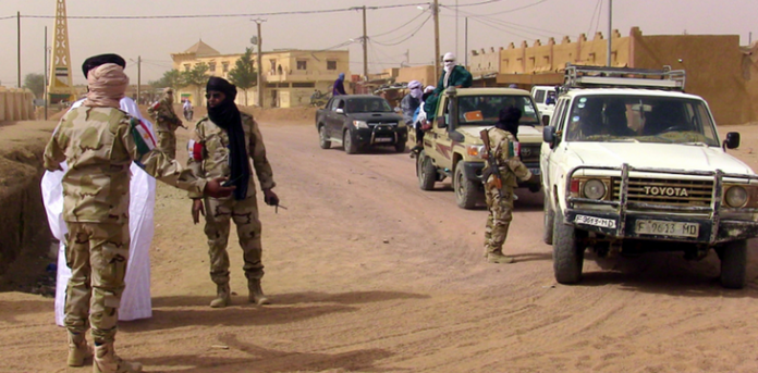 HCUA-CMA-à-Kidal (1) Des combattants de la CMA, lors du Forum pour la réconciliation, à Kidal, le 28 mars 2016.