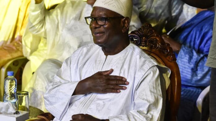 Le président malien Ibrahim Boubacar Keïta (IBK) a annoncé, lors d'un entretien avec RFI et France 24 le 10 février, un dialogue avec des chefs jihadistes (image d'illustration)