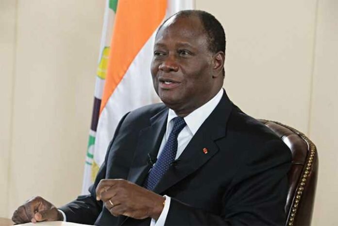 Cote-d-Ivoire-alassane Le président de la République ivoirienne, Alassane Dramane Ouattara
