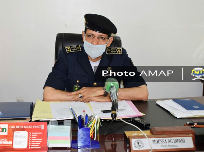 directeur-de-la-police Le DG de la police, Moussa Ag Infahi