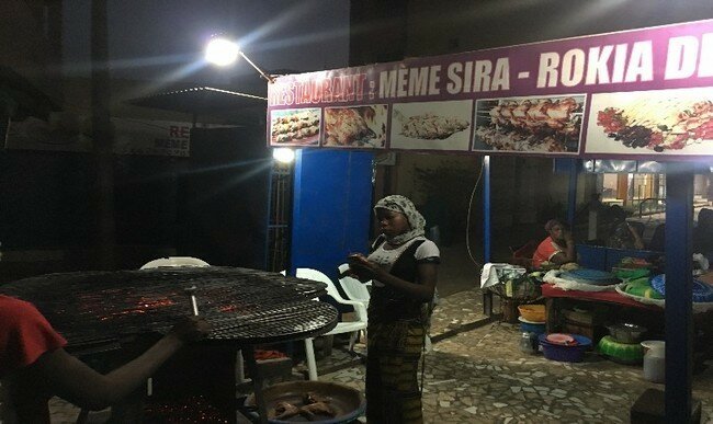 marché-emploi La vue d'un restaurant à Bamako