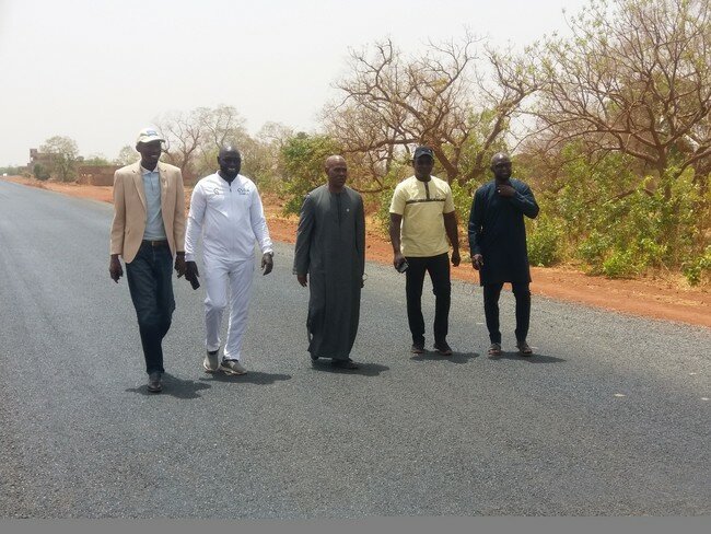 CSDM La délégation CSDM en visite de terrain à Kayes