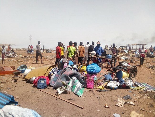 garbal-1 Le camp des déplacés du centre du pays à Faladié