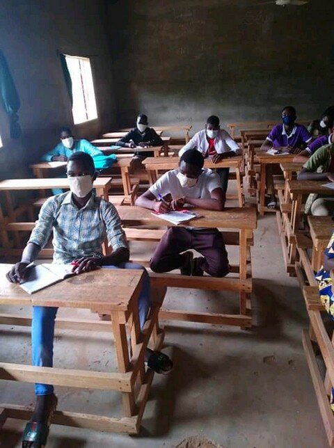 ecole-reprise Une vue de la reprise des cours