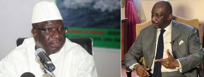 Tieman-Hubert-Treta Bocari Treta et Tieman Hubert Coulibaly (G-D)