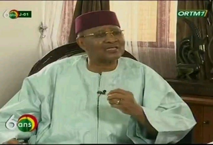 ATT Amadou Toumani Toure, ancien président du Mali