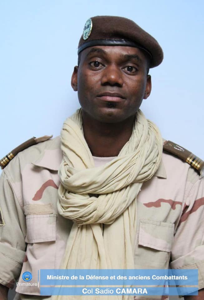 ministre_col_sadio_camara Ministre de la Défense et des anciens combattants col Sadio Camara
