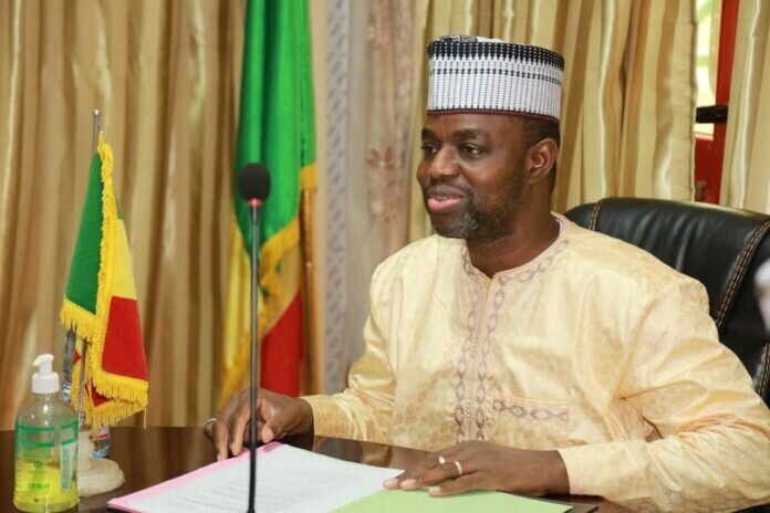 MAHAMADOU-KASSOGUE-MINISTRE-696x464 Le ministre de la justice, Garde des Sceaux, Mamoudou Kassogué