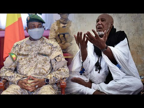 ASSIMI-BOUYE (1) Assimi Goita, le président de la transition et le Cherif de Nioro (image d'illustration)