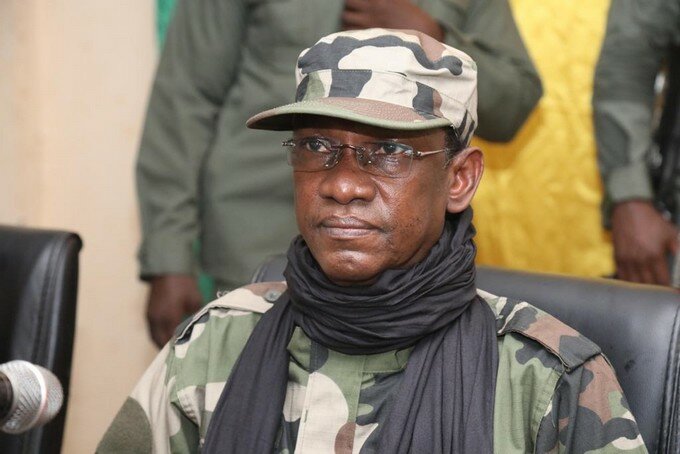 Choguel-treillis Choguel K Maiga en tournée dans la région de Ségou