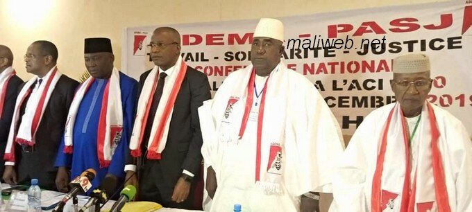 Adema Une vue des membres du BE de l'Adema-Pasj