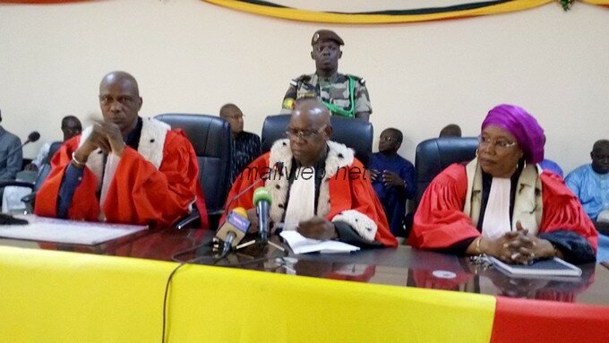 Cour-Assises Une vue des membres de la Cour d'Assises (photo Aujourd'hui-Mali)