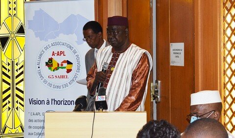 Siaka-Dembele-AAPL Siaka Dembélé, président en fin de mandat de l'AAPL