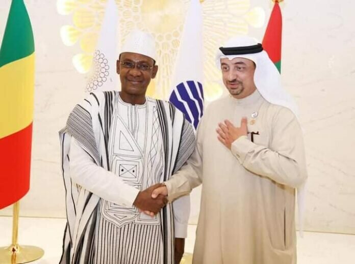 CHOGUEL-DUBAI-696x519 Choguel Kokalla Maïga avec le porte-parole du gouvernement émirats