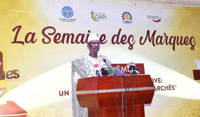 semaine-marques Choguel K Maiga au lancement de la semaine des marques