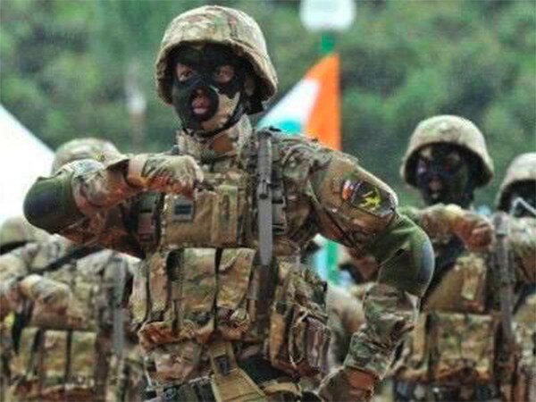 Un-contingent-des-Forces-spéciales-ivoiriennes-en-parade- Un contingent des Forces spéciales ivoiriennes en parade